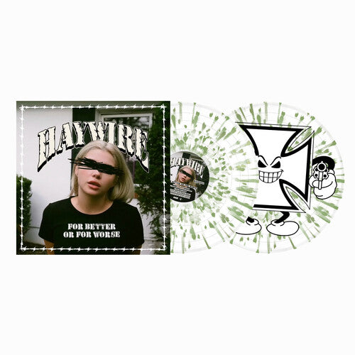 Haywire - For Better or for Worse - Cloudy Clear w/Dark Greeen Splatter LP (Explicit Lyrics, Clear Vinyl, Green, Splatter)