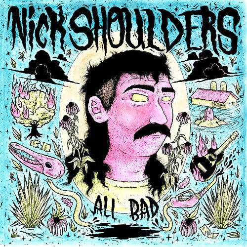 Nick Shoulders - All Bad LP (Clear Vinyl, Pink)