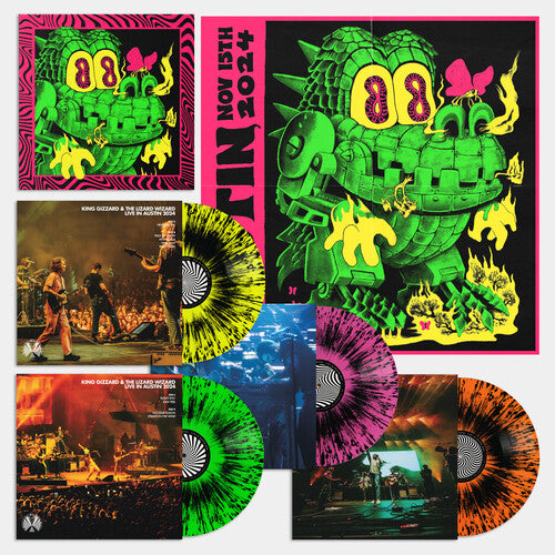 King Gizzard and the Lizard Wizard - KING GIZZARD - LIVE IN AUSTIN '24 4LP (Splatter)