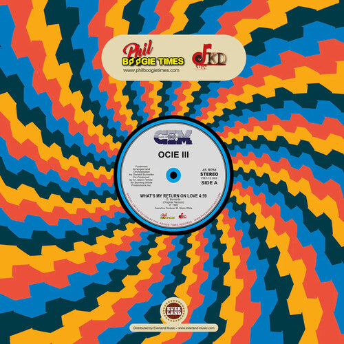 Ocie III - What's My Return On Love LP (Reissue)