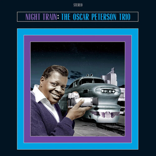 Oscar Peterson - Night Train - Limited 180-Gram Blue Colored Vinyl with Bonus Tracks LP (Spain - Import, Limited Edition, 180 Gram Vinyl, Colored Vinyl, Blue, Bonus Tracks)
