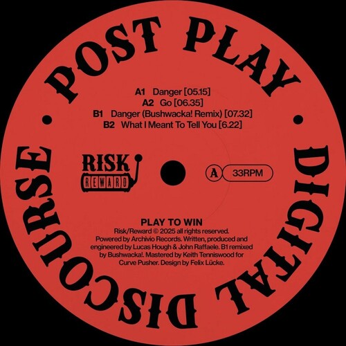 Post Play - Digital Discourse LP (Extended Play)
