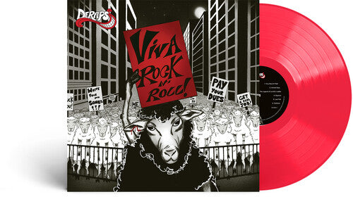 Deraps - Viva Rock N' Roll - Red Transparent LP (Colored Vinyl, Red, Limited Edition)