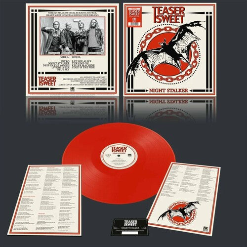 Teaser Sweet - Night Stalker - Red LP (Colored Vinyl, Red, Digital Download Card)