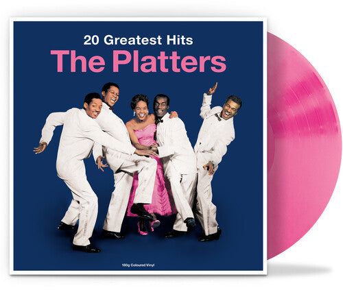 The Platters - 20 Greatest Hits LP (United Kingdom, 180 Gram Vinyl, Pink Colored Vinyl)