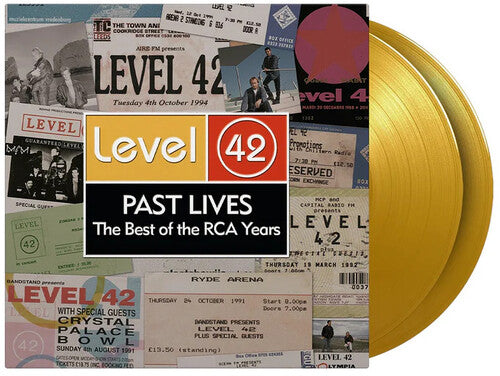 Level 42 - Past Lives: Best Of The Rca Years - Limited 180-Gram Yellow Colored Vinyl 2LP (Holland - Import, Limited Edition, 180 Gram Vinyl, Colored Vinyl, Yellow)