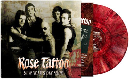 Rose Tattoo - NEW YEAR'S DAY 1980 LP (Limited Edition, Colored Vinyl, Red)