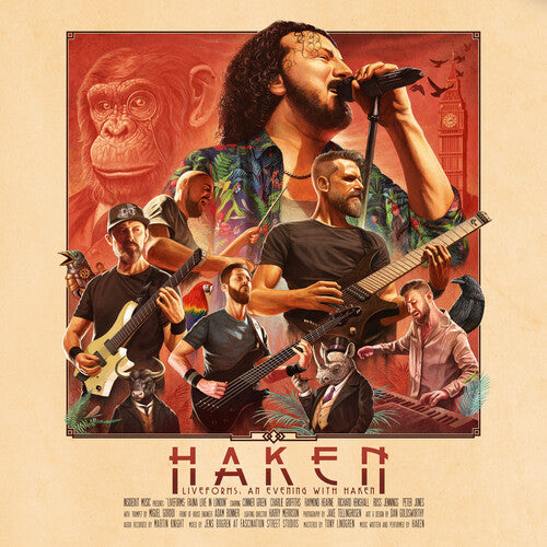 Haken - Liveforms: Fauna Live In London 2LP (Colored Vinyl, Green, 140 Gram Vinyl, Gatefold Lp Jacket)