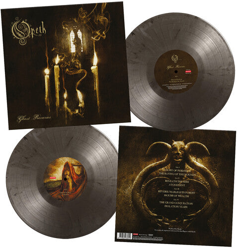 Opeth - Ghost Reveries - Limited 180-Gram Black & Silver Marble Colored Vinyl with Poster 2LP (Holland - Import, Limited Edition, 180 Gram Vinyl, Colored Vinyl, Black, Silver, Poster)