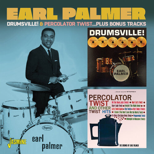 Earl Palmer - Drumsville! / Percolator Twist... Plus Bonus Tracks CD (United Kingdom - Import, Bonus Tracks)