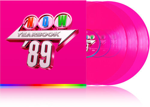 Various Artists - Now Yearbook 1989 / Various - Pink Colored Vinyl 3LP (United Kingdom - Import, Colored Vinyl, Pink)