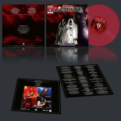 Frank Blackfire - Back on Fire - Oxblood LP (Colored Vinyl, Red)