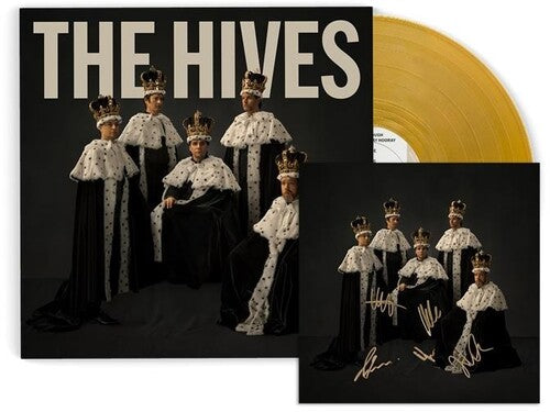 The Hives - The Hives Forever Forever The Hives LP (Indie Exclusive, Gold Colored Vinyl, Autographed / Star Signed)