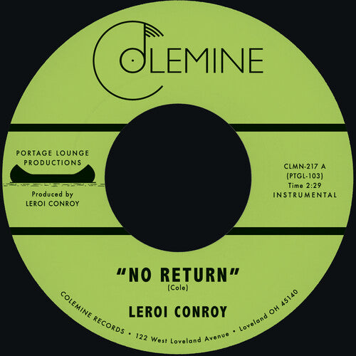 Leroi Conroy - No Return B/W Path of Man LP