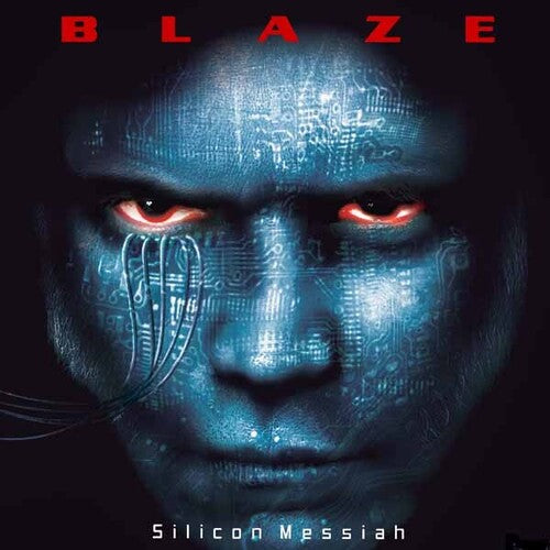 Blaze Bayley - Silicon Messiah - 25th Anniversary Edition Red & Blue Vinyl 2LP (United Kingdom - Import, Colored Vinyl, Red, Blue)