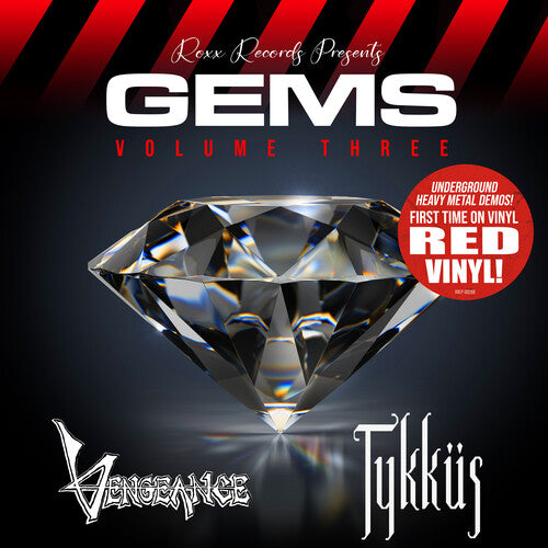 Vengeance - Gems Volume 3 - Red LP (Colored Vinyl, Red, Limited Edition)