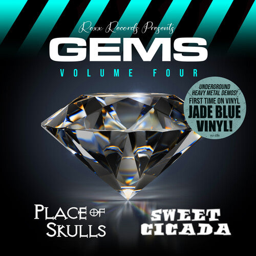 Place of Skulls - Gems Volume 4 - Blue LP (Colored Vinyl, Blue, Limited Edition)