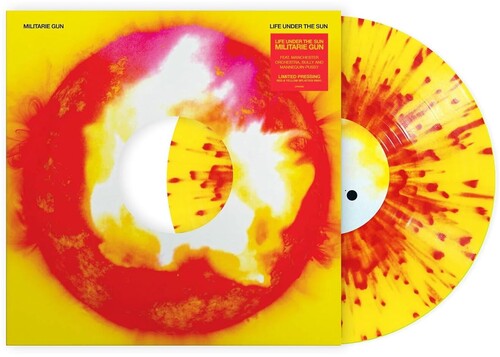 Militarie Gun - Life Under The Sun LP (Limited Edition, Extended Play, Colored Vinyl, Red, Yellow, Splatter)