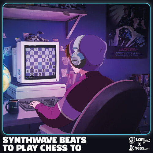 Various Artists - Chess.com Synthwave Edition (Various Artists) 2LP (Colored Vinyl, Blue)