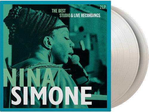 Nina Simone - Best Studio & Live Recordings 2LP (Holland, Limited Edition, 180 Gram Vinyl, White Colored Vinyl)
