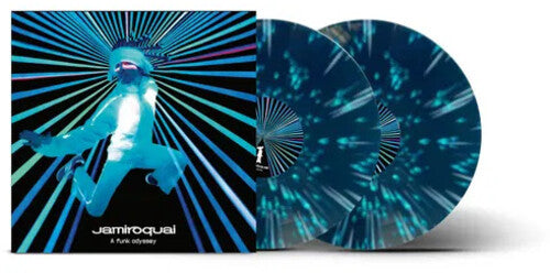 Jamiroquai - Funk Odyssey - Limited Blue Splatter Colored Vinyl 2LP (United Kingdom - Import, Limited Edition, Colored Vinyl, Blue, Splatter)
