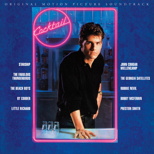 Cocktail (Original Motion Picture Soundtrack) LP (Clear Vinyl, Blue)