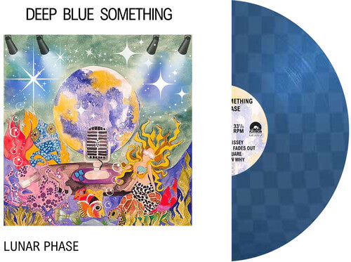 Deep Blue Something - Lunar Phase - Transparent Blue LP (Colored Vinyl, Clear Vinyl, Blue)