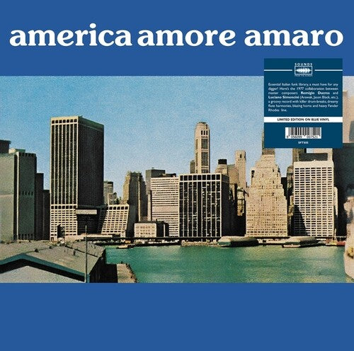 America Amore Amaro LP (Colored Vinyl, Blue)