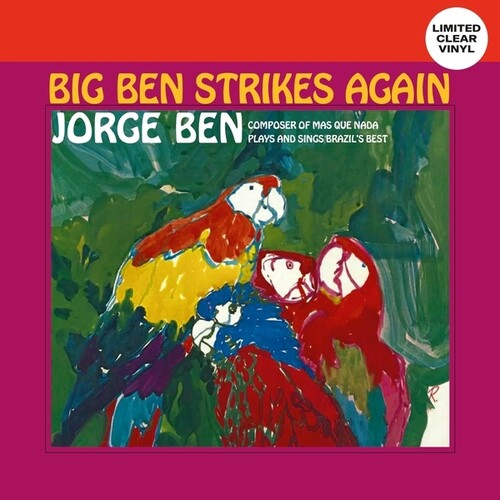 Jorge Ben - Big Ben Strikes Again LP (Clear Vinyl)