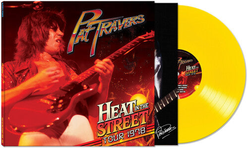Pat Travers - Heat In The Street Tour - 1978 LP (Limited Edition, Colored Vinyl, Yellow)