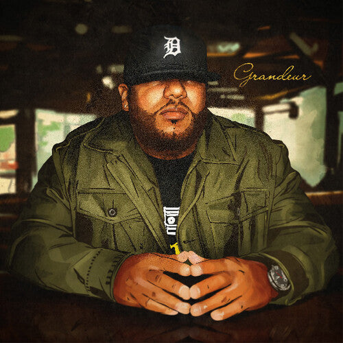 Apollo Brown & Planet Asia - Grandeur 2LP (Olive Colored Vinyl, Sticker)