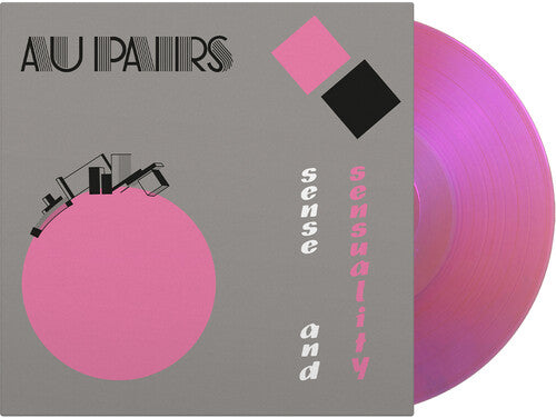 The Au Pairs - Sense & Sensuality - Limited 180-Gram Translucent Magenta Colored Vinyl LP (Holland - Import, Limited Edition, 180 Gram Vinyl, Colored Vinyl, Magenta)