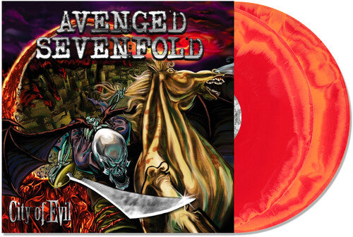 Avenged Sevenfold - City of Evil 2LP (Red & Orange Colored Vinyl, Limited Edition)