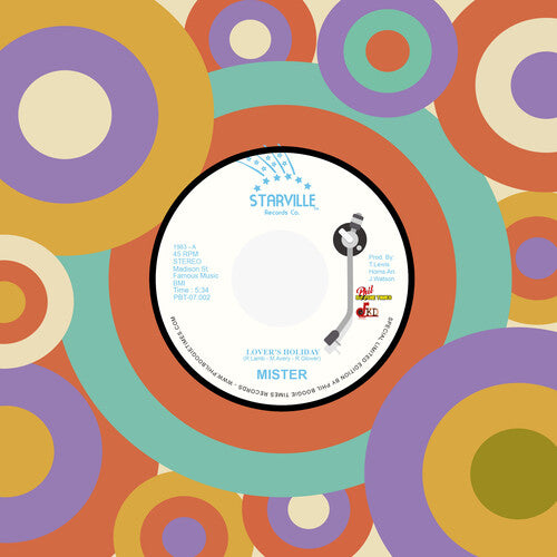 Mister - Lover's Holiday / I Wanna Thank You LP (Reissue)