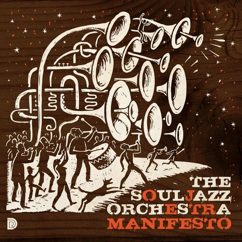 The Souljazz Orchestra - Manifesto LP (Limited Edition, Colored Vinyl, Orange) (Preorder: Ships July 11, 2025)