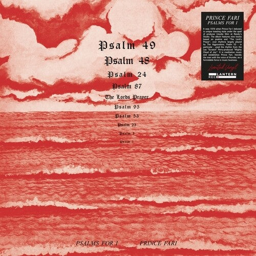 Prince Far I - Psalms For I LP