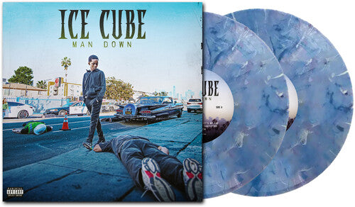 Ice Cube - Man Down 2LP (Limited Edition, Deluxe Edition, Blue & White Marble Colored Vinyl)