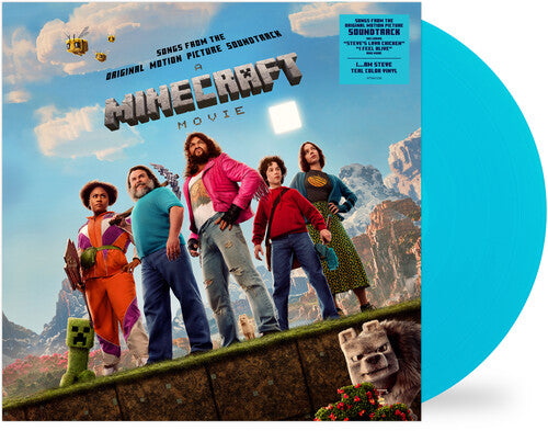 V/A - A Minecraft Movie LP (Songs from the Original Motion Picture Soundtrack, Teal Colored Vinyl)
