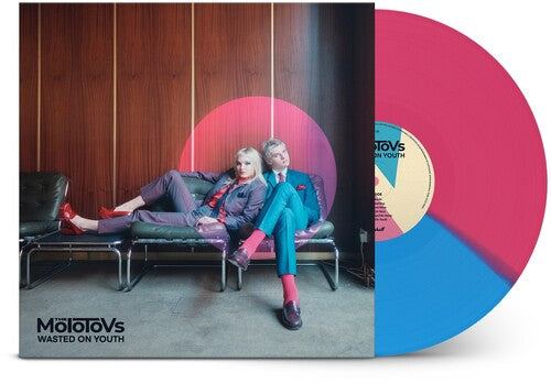 The Molotovs - Wasted on Youth LP (IEX, Half & Half Pink & Blue)