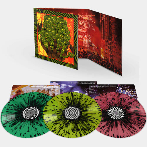 King Gizzard & The Lizard Wizard - King Gizzard - Live In Houston '24 3LP (Splatter Colored Vinyl, Gatefold LP Jacket)