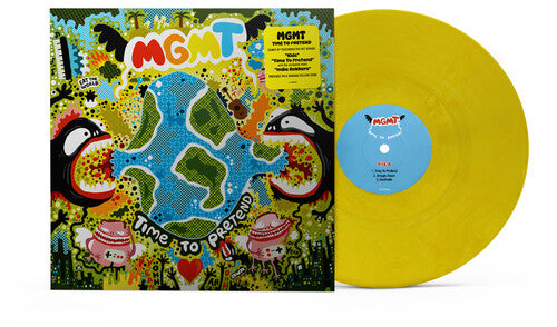 MGMT - Time To Pretend EP (Yellow Colored Vinyl)