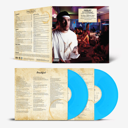 Everlast - Eat at Whitey's 2LP (25th Anniversary Edition, Blue Colored Vinyl, Bonus Tracks, 140 Gram Vinyl) (Preorder: Ships November 21, 2025)