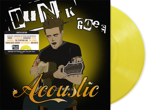 V/A - Punk Goes Acoustic LP (RSD BF 2025 Exclusive, Clear Yellow Vinyl)