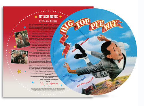 Danny Elfman - Big Top Pee-Wee LP (Original Soundtrack) (RSD BF 2025 Exclusive, Picture Disc Vinyl)