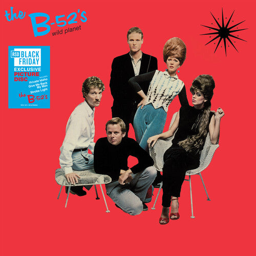 The B-52's - Wild Planet LP (RSD BF 2025 Exclusive, Picture Disc Vinyl