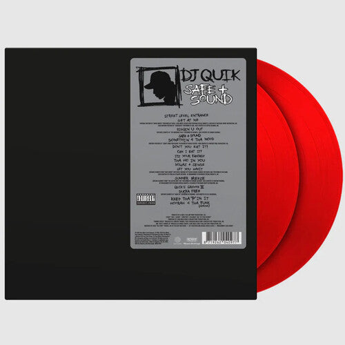 DJ Quik - Safe & Sound 2LP (Limited Edition, 180 Gram Vinyl, Red Colored Vinyl, Holland) (Preorder: Ships December 12, 2025)