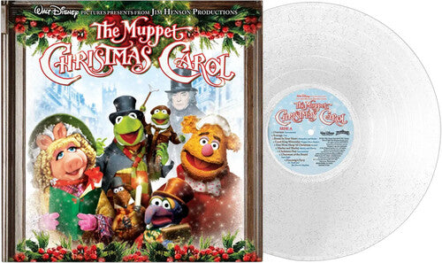 The Muppets - Muppet Christmas Carol LP (Original Soundtrack) (Clear Glitter Colored Vinyl, United Kingdom) (Preorder: Ships December 19, 2025)