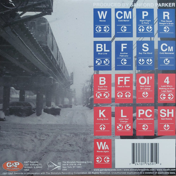 Local H : Hallelujah! I'm A Bum (2xLP, Album)