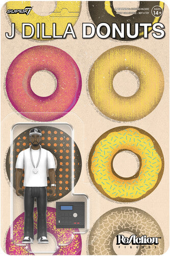 Super7 - J Dilla - ReAction Figures Wv2 - Donuts (Action Figure) (Preorder: Ships January 13, 2026)