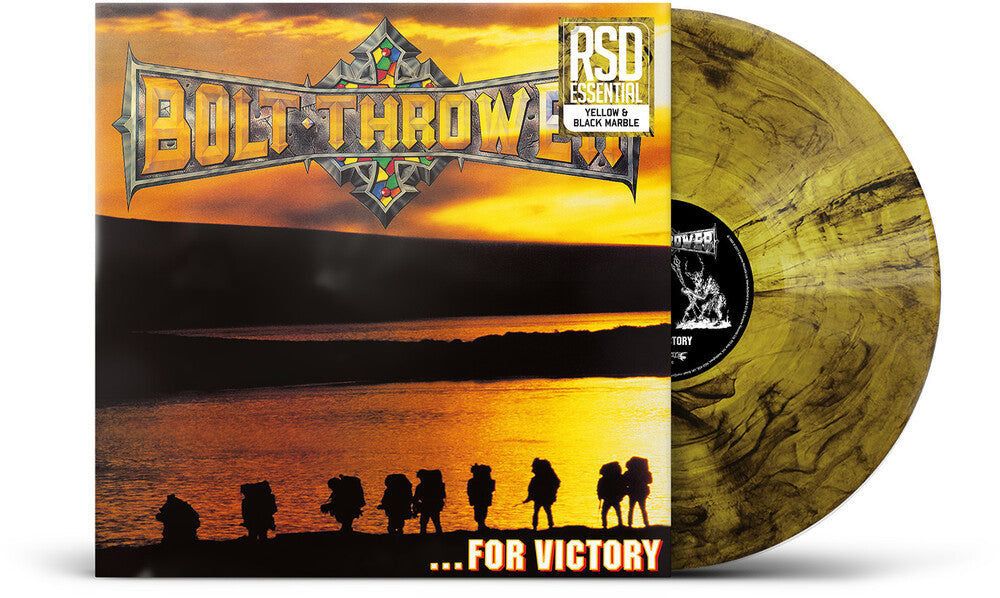 Bolt Thrower - For Victory LP (RSD Essentials Yellow & Black Marble